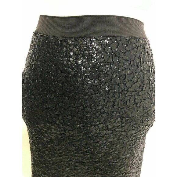J Crew High Waist Wool Foil Textured skirt - Picture 3 of 7